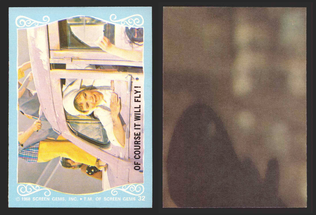 The Flying Nun Vintage Trading Card You Pick Singles #1-#66 Sally Field Donruss 32   Of Course It Will Fly!  - TvMovieCards.com