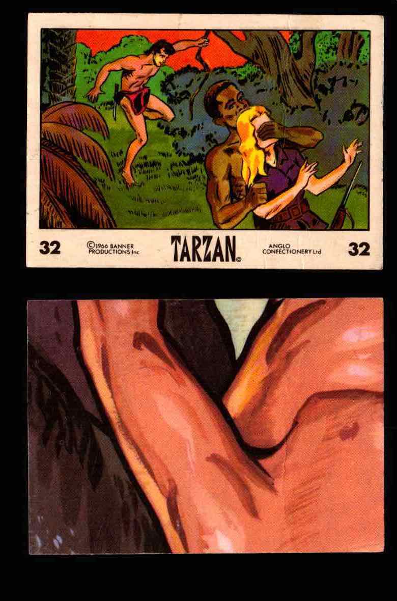 1966 Tarzan Banner Productions Vintage Trading Cards You Pick Singles #1-66 #32  - TvMovieCards.com