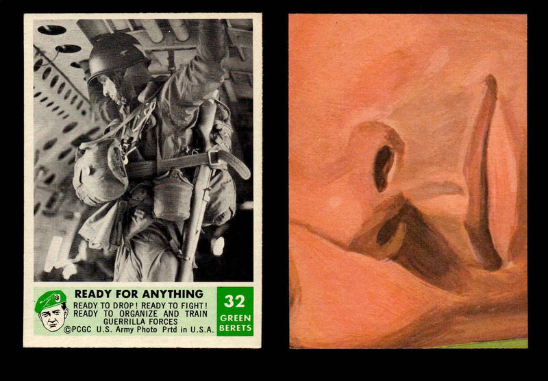 1966 Green Berets PCGC Vintage Gum Trading Card You Pick Singles #1-66 #32  - TvMovieCards.com