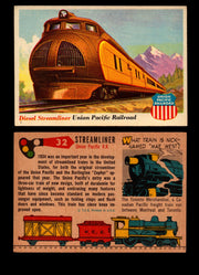 Rails And Sails 1955 Topps Vintage Card You Pick Singles #1-190 #32 Streamliner  - TvMovieCards.com