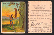 1910 T73 Hassan Cigarettes Indian Life In The 60's Tobacco Trading Cards Singles #32 Offering Deer To The Setting Sun  - TvMovieCards.com