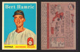 1958 Topps Baseball Trading Card You Pick Single Cards #1 - 495 EX/NM #	336	Bert Hamric  - TvMovieCards.com