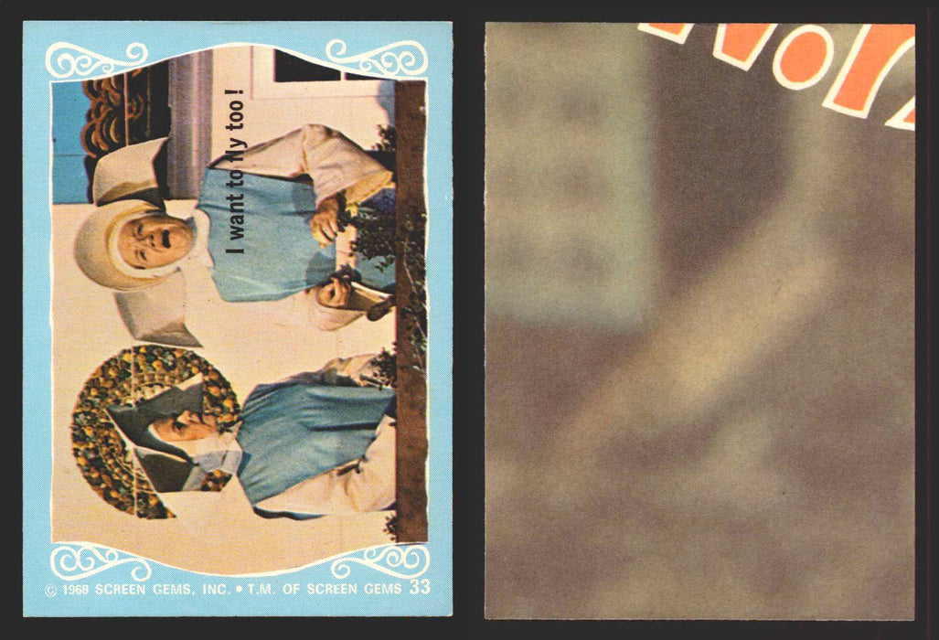 The Flying Nun Vintage Trading Card You Pick Singles #1-#66 Sally Field Donruss 33   I want to fly too!  - TvMovieCards.com