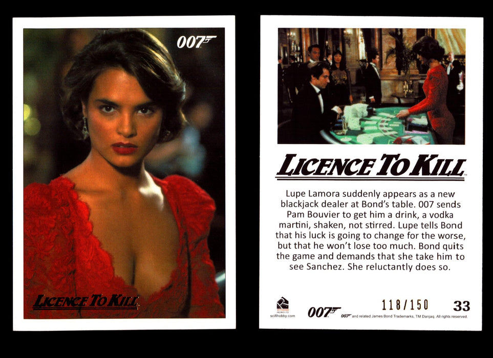 James Bond Classics 2016 Licence To Kill Gold Foil Parallel Card You Pick Single #33  - TvMovieCards.com