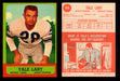 1963 Topps Football Trading Card You Pick Singles #1-#170 VG/EX #33 Yale Lary (HOF)  - TvMovieCards.com