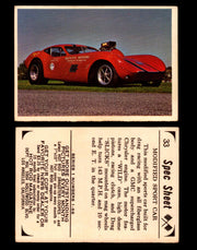 1965 Donruss Spec Sheet Vintage Hot Rods Trading Cards You Pick Singles #1-66 #33  - TvMovieCards.com