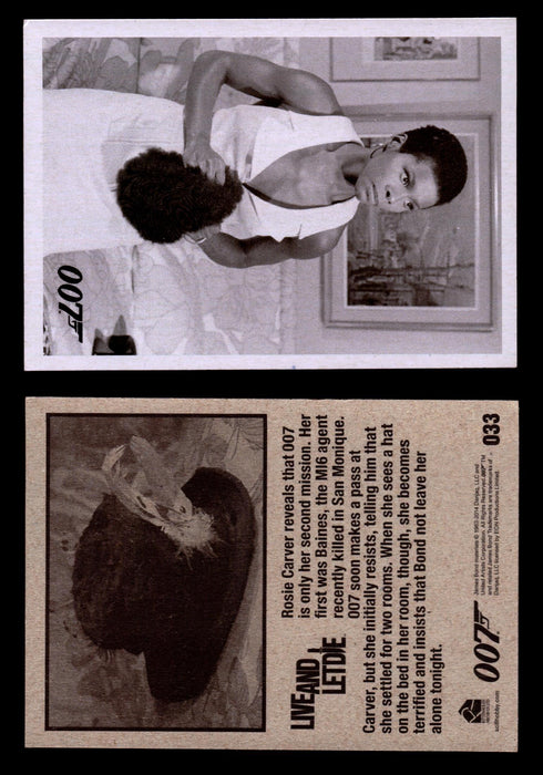James Bond Archives 2014 Live and Let Die Throwback You Pick Single Card #1-59 #33  - TvMovieCards.com