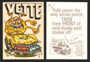 1970 Odder Odd Rods Donruss Vintage Trading Cards #1-66 You Pick Singles 33   Vette  - TvMovieCards.com