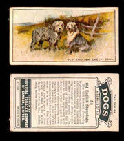 1925 Dogs 2nd Series Imperial Tobacco Vintage Trading Cards U Pick Singles #1-50 #33 Old English Sheep Dogs  - TvMovieCards.com