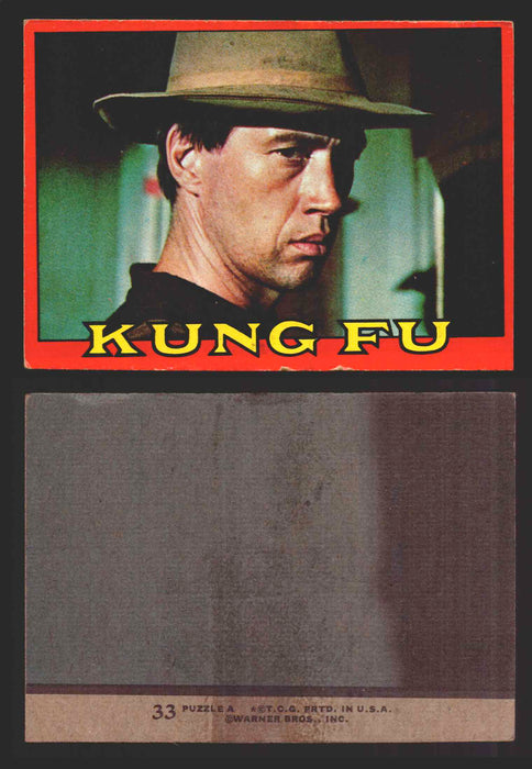 1973 Kung Fu Topps Vintage Trading Card You Pick Singles #1-60 #33  - TvMovieCards.com