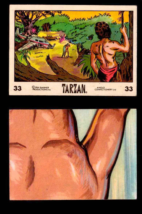 1966 Tarzan Banner Productions Vintage Trading Cards You Pick Singles #1-66 #33  - TvMovieCards.com
