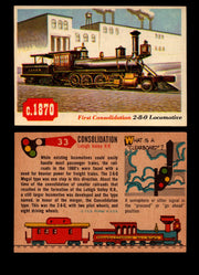 Rails And Sails 1955 Topps Vintage Card You Pick Singles #1-190 #33 Consolidation  - TvMovieCards.com