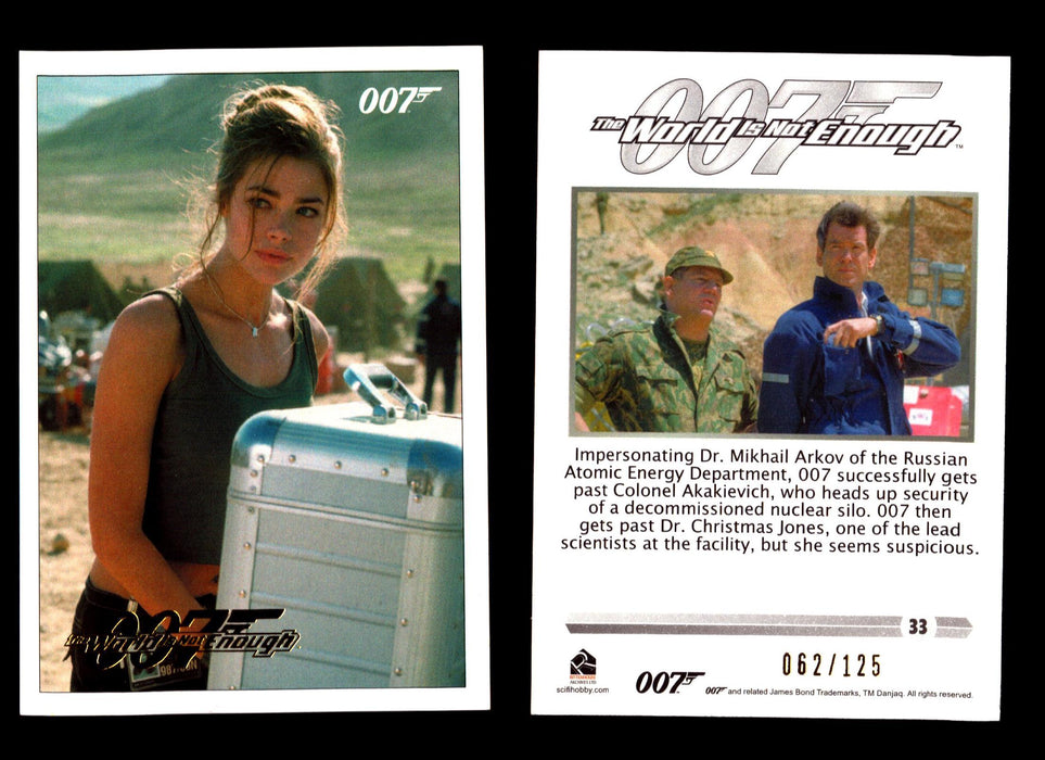 James Bond Classics 2016 World is Not Enough Gold Foil Parallel Card You Pick Nu #33  - TvMovieCards.com