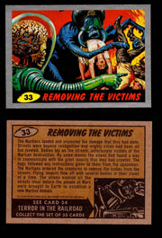 2012 Mars Attacks Silver Parallel You Pick Single Trading Card #1-55 Topps #33  - TvMovieCards.com