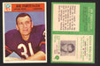 1966 Philadelphia Football NFL Trading Card You Pick Singles #1-#99 VG/EX 33 Joe Fortunato - Chicago Bears  - TvMovieCards.com
