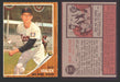 1962 Topps Baseball Trading Card You Pick Singles #300-#399 VG/EX #	346 Jack Kralick - Minnesota Twins  - TvMovieCards.com