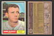 1961 Topps Baseball Trading Card You Pick Singles #300-#399 VG/EX #	349 Danny McDevitt - New York Yankees  - TvMovieCards.com