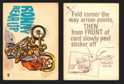 1972 Silly Cycles Donruss Vintage Trading Cards #1-66 You Pick Singles #34	 	Ronny Rear-Up  - TvMovieCards.com