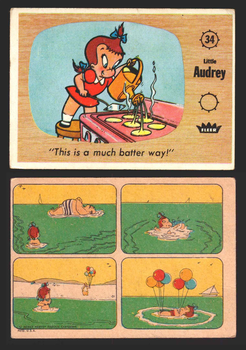 1960 Casper The Ghost Fleer Vintage Trading Card You Pick Singles #1-#66 34   "This is a much better way!"  - TvMovieCards.com