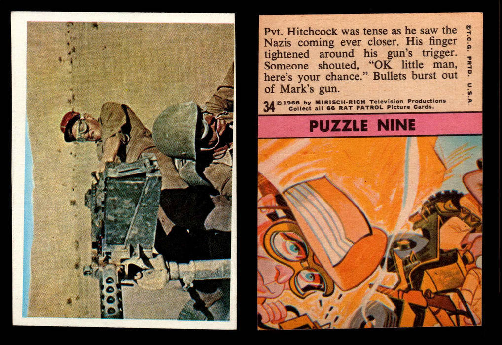 Rat Patrol 1966 Topps Vintage Card You Pick Singles #1-66 #34  - TvMovieCards.com