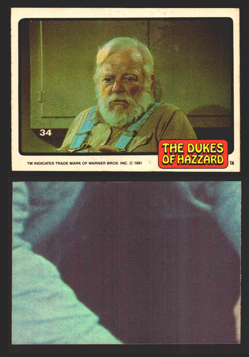 1981 Dukes of Hazzard Sticker Trading Cards You Pick Singles #1-#66 Donruss 34   Jesse Duke  - TvMovieCards.com