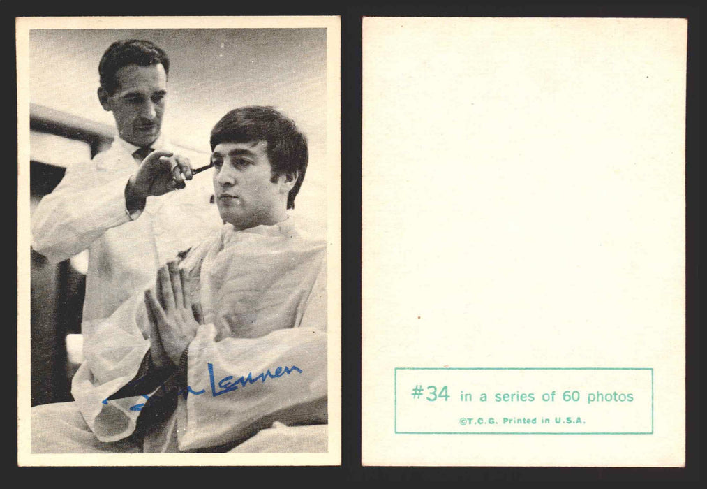 Beatles Series 1 Topps 1964 Vintage Trading Cards You Pick Singles #1-#60 #34  - TvMovieCards.com