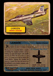 1957 Planes Series I Topps Vintage Card You Pick Singles #1-60 #34  - TvMovieCards.com