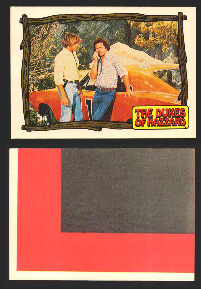 1983 Dukes of Hazzard Vintage Trading Cards You Pick Singles #1-#44 Donruss 34   Bo and Luke on the CB  - TvMovieCards.com