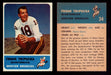 1962 Fleer Football Trading Card You Pick Singles #1-#88 G/VG/EX #34 Frank Tripucka  - TvMovieCards.com