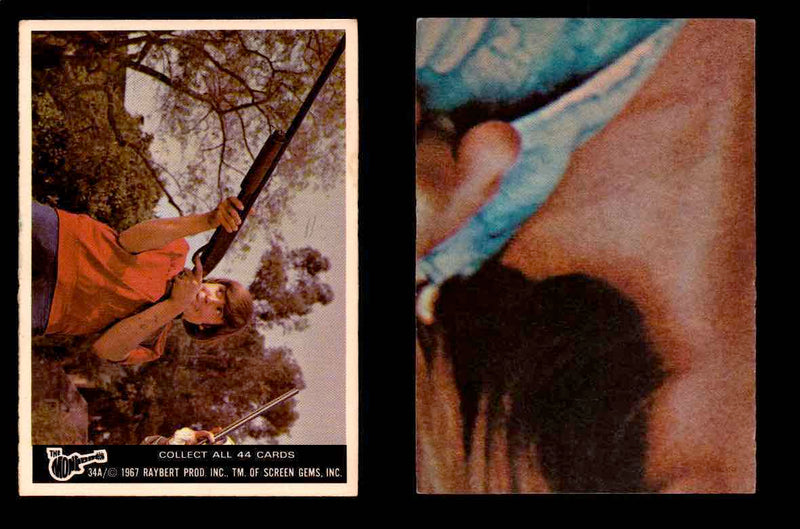 The Monkees Series A TV Show 1966 Vintage Trading Cards You Pick Singles #1A-44A #34  - TvMovieCards.com