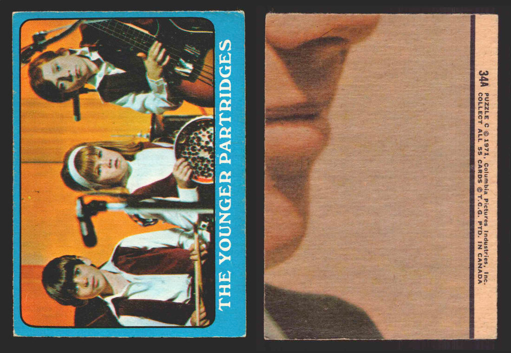 1971 The Partridge Family Series 2 Blue You Pick Single Cards #1-55 O-Pee-Chee 34A  - TvMovieCards.com