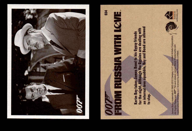 James Bond 50th Anniversary Series Two From Russia with Love Single Cards #1-65 #34  - TvMovieCards.com