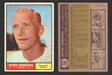 1961 Topps Baseball Trading Card You Pick Singles #1-#99 VG/EX #	34 Wynn Hawkins - Cleveland Indians (creased)  - TvMovieCards.com