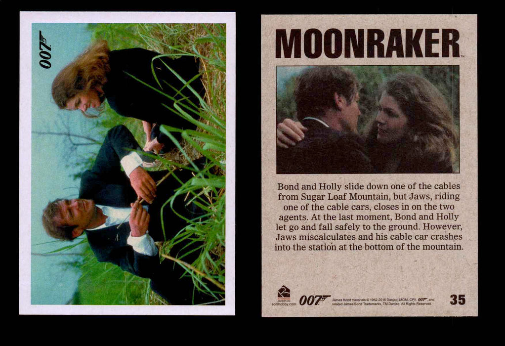 James Bond Archives Spectre Moonraker Movie Throwback U Pick Single Cards #1-61 #35  - TvMovieCards.com