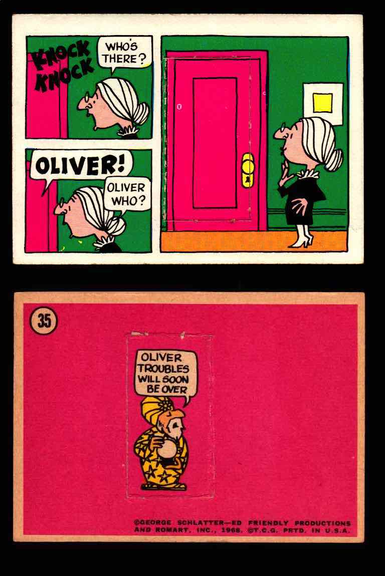 1968 Laugh-In Topps Vintage Trading Cards You Pick Singles #1-77 #35  - TvMovieCards.com