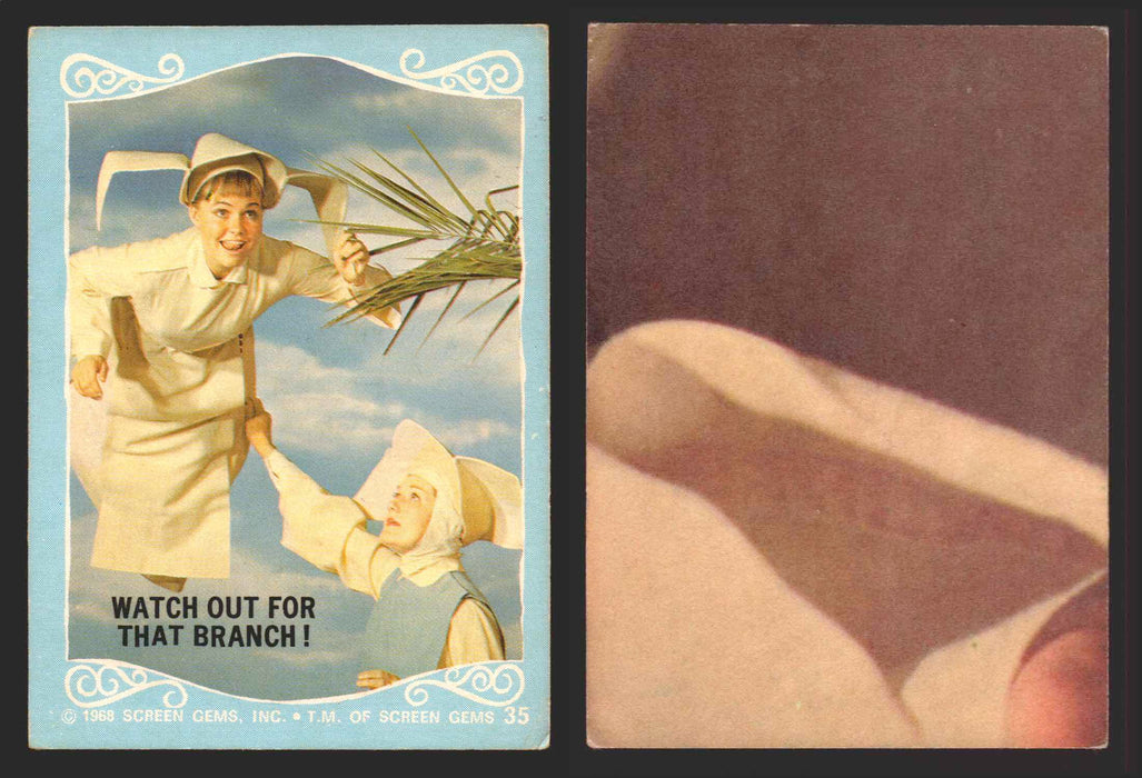 The Flying Nun Vintage Trading Card You Pick Singles #1-#66 Sally Field Donruss 35   Watch Out for That Branch!  - TvMovieCards.com
