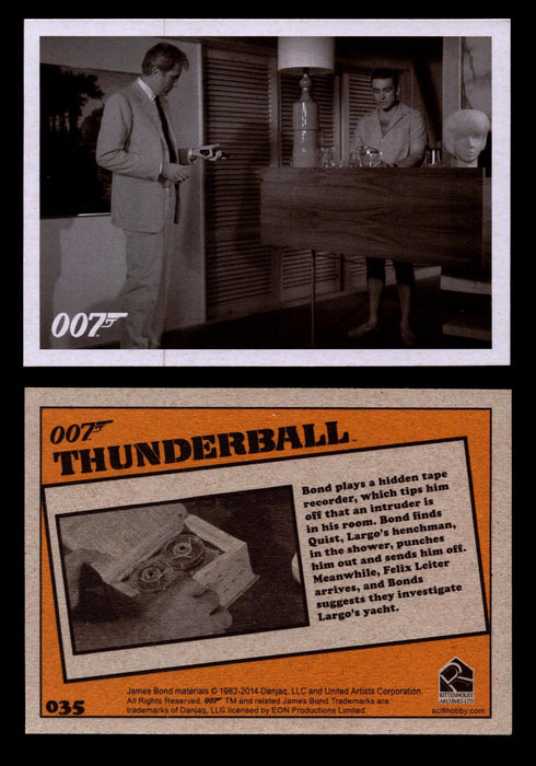 James Bond Archives 2014 Thunderball Throwback You Pick Single Card #1-99 #35  - TvMovieCards.com