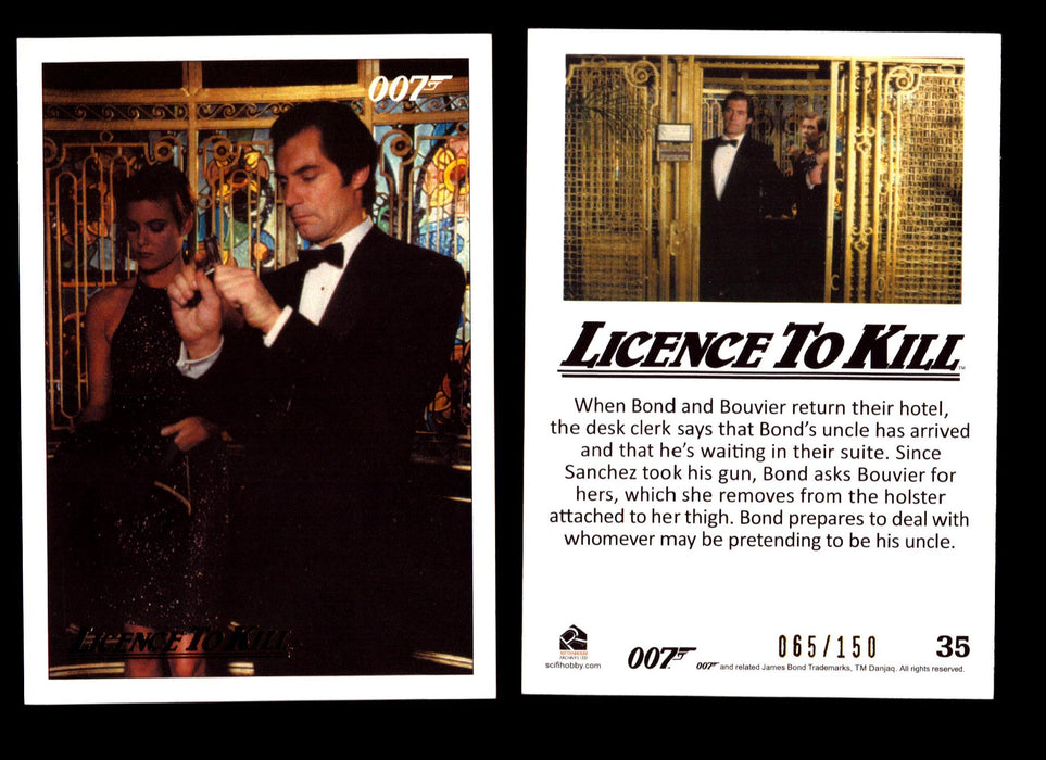 James Bond Classics 2016 Licence To Kill Gold Foil Parallel Card You Pick Single #35  - TvMovieCards.com