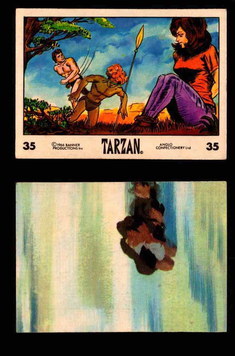 1966 Tarzan Banner Productions Vintage Trading Cards You Pick Singles #1-66 #35  - TvMovieCards.com