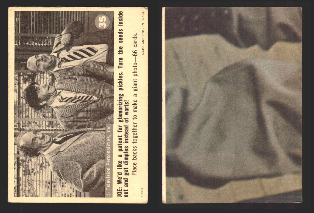 1966 Three 3 Stooges Fleer Vintage Trading Cards You Pick Singles #1-66 #35  - TvMovieCards.com