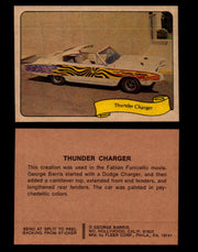 Kustom Cars - Series 2 George Barris 1975 Fleer Sticker Vintage Cards You Pick S #35 Thunder Charger  - TvMovieCards.com
