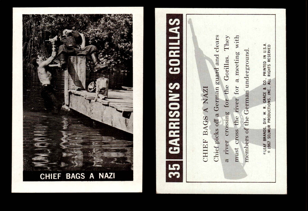 Garrison's Gorillas Leaf 1967 Vintage Trading Cards #1-#72 You Pick Singles #35  - TvMovieCards.com