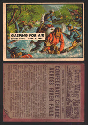 1962 Civil War News Topps TCG Trading Card You Pick Single Cards #1 - 88 35   Gasping for Air  - TvMovieCards.com