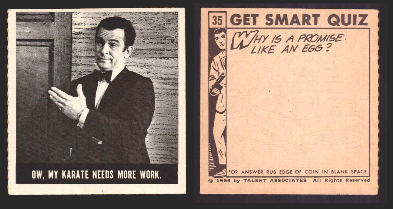 1966 Get Smart Topps Vintage Trading Cards You Pick Singles #1-66 #35  - TvMovieCards.com