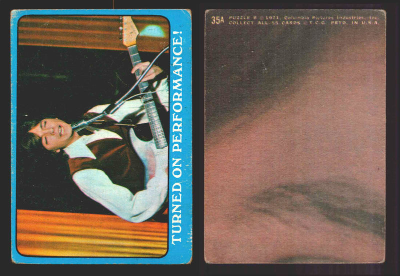 1971 The Partridge Family Series 2 Blue You Pick Single Cards #1-55 Topps USA 35A  - TvMovieCards.com
