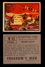 1950 Freedom's War Korea Topps Vintage Trading Cards You Pick Singles #1-100 #35  - TvMovieCards.com