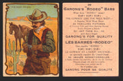 1930 Ganong "Rodeo" Bars V155 Cowboy Series #1-50 Trading Cards Singles #35 His Best Friend  - TvMovieCards.com