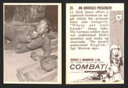 1963 Combat Series I Donruss Selmur Vintage Card You Pick Singles #1-66 35   An Anxious Prisoner!  - TvMovieCards.com