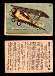 1929 Tucketts Aviation Series 1 Vintage Trading Cards You Pick Singles #1-52 #35 Whippoorwill Cabin Plane  - TvMovieCards.com