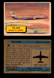 1957 Planes Series I Topps Vintage Card You Pick Singles #1-60 #36  - TvMovieCards.com